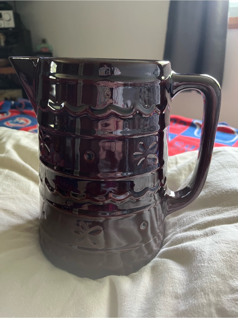 Marcrest Stoneware Pitcher